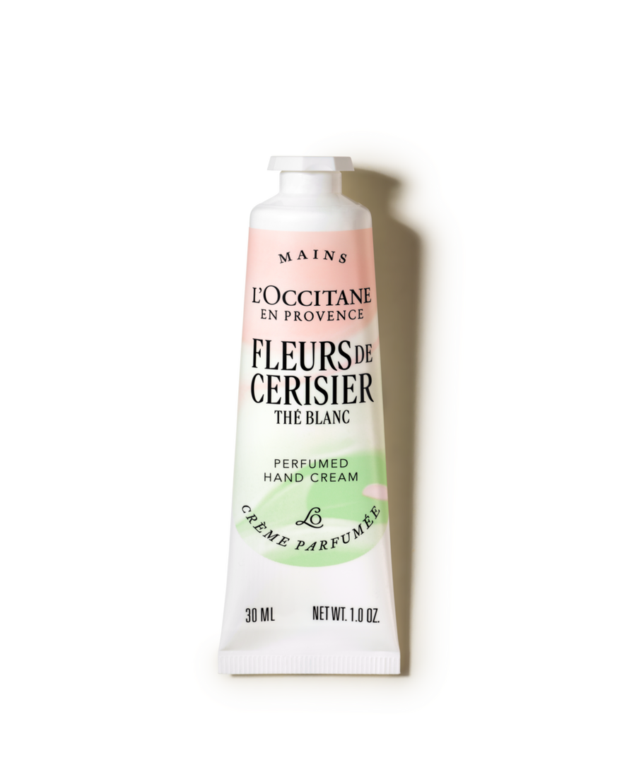 Fleurs de Cerisier Th&eacute; Blanc (Cherry Blossom) Perfumed Hand Cream