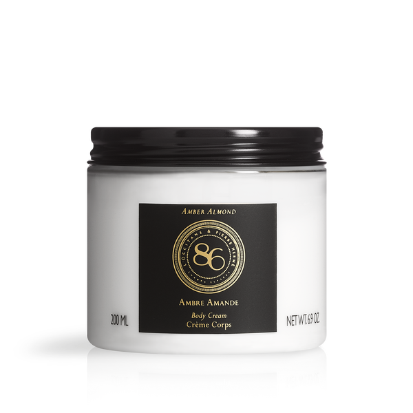 86 Intense Amber Almond Body Cream