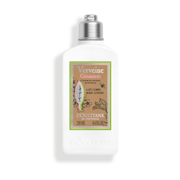 verbena geranium body lotion