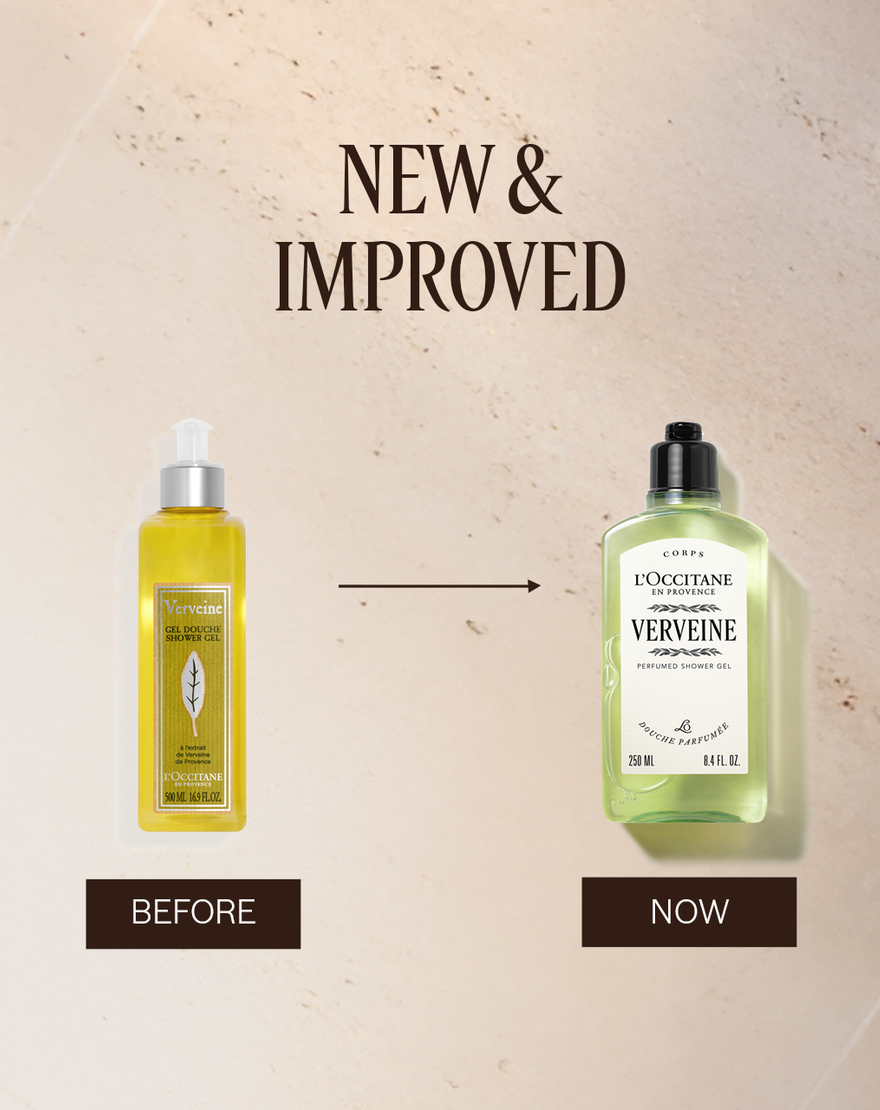 verveine  verbena  perfumed shower gel  250ml