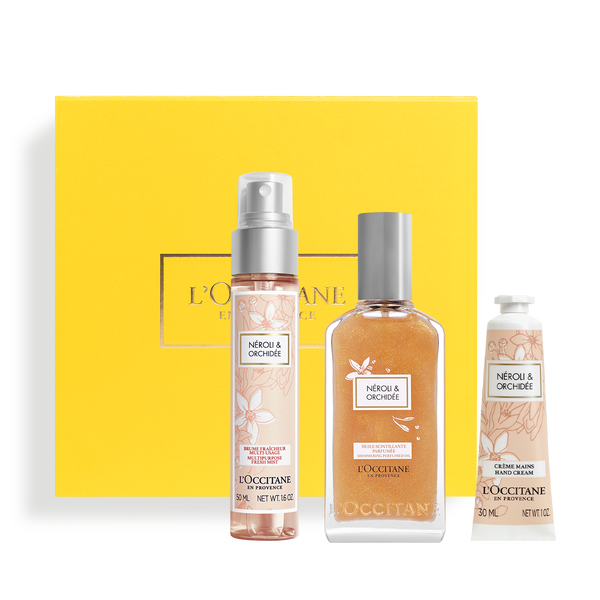 Néroli & Orchidée Bliss Essentials Set n roli orchid e bliss essentials set