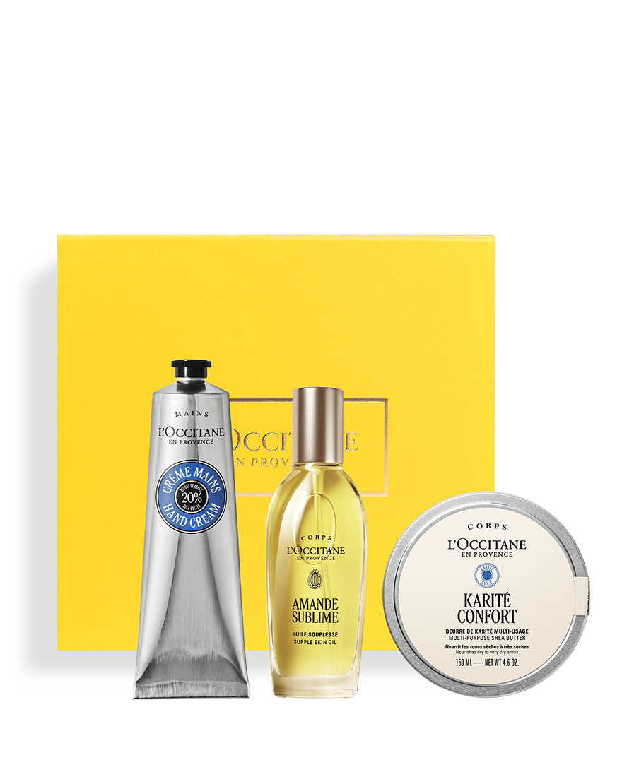 shea almond trio