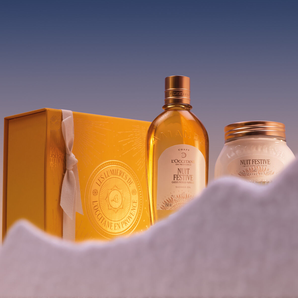 Almond Nuit Festive Shower Oil