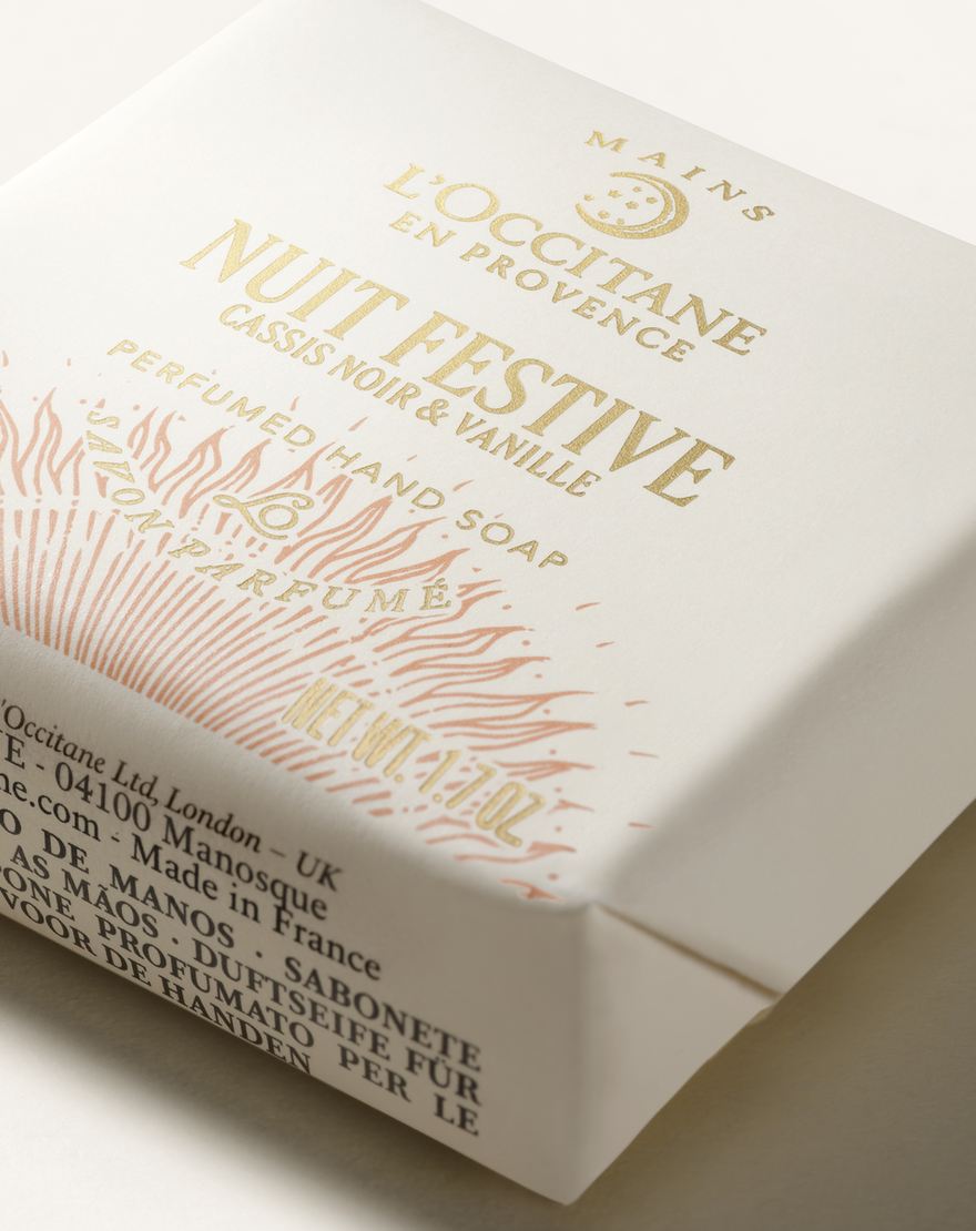 Almond Nuit Festive Perfumed Soap almond nuit festive perfumed soap