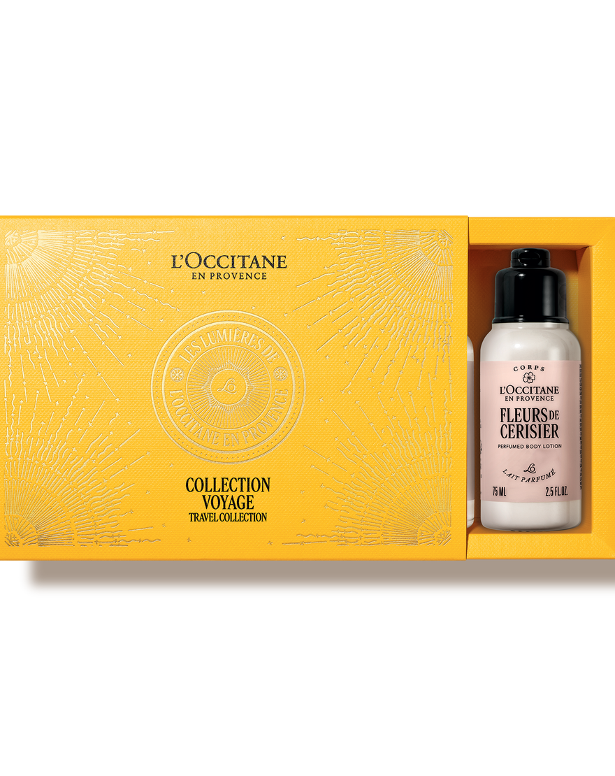 fleurs de cerisier  cherry blossom  travel set