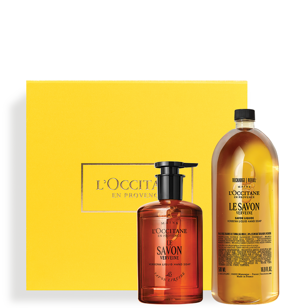verbena liquid soap refill duo