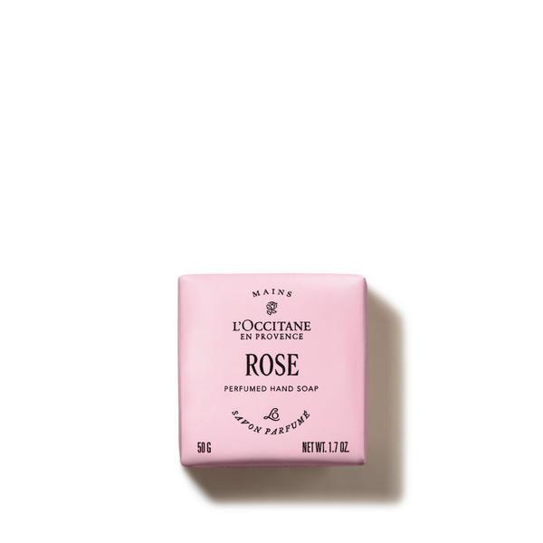 rose perfumed hand soap