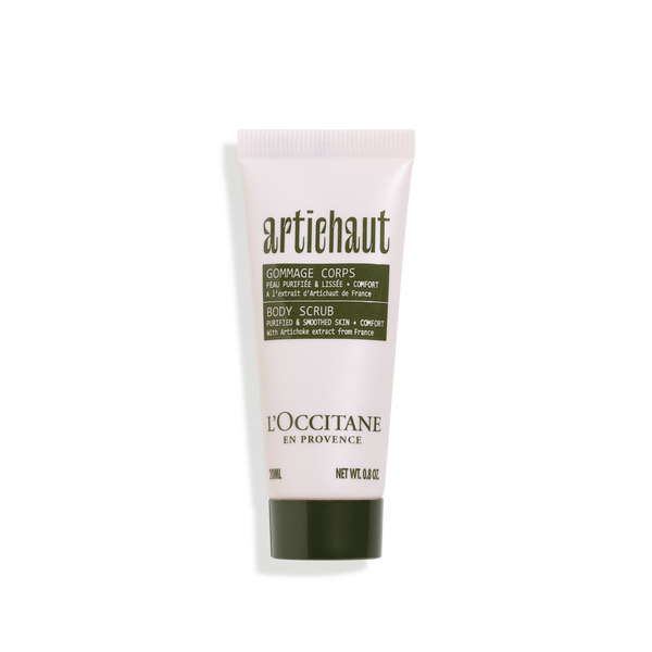 artichoke warming body scrub