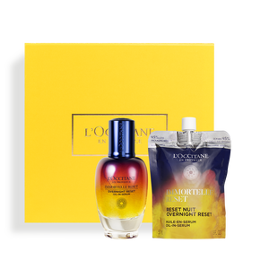 Immortelle Overnight Reset Serum Luxury Refill Duo