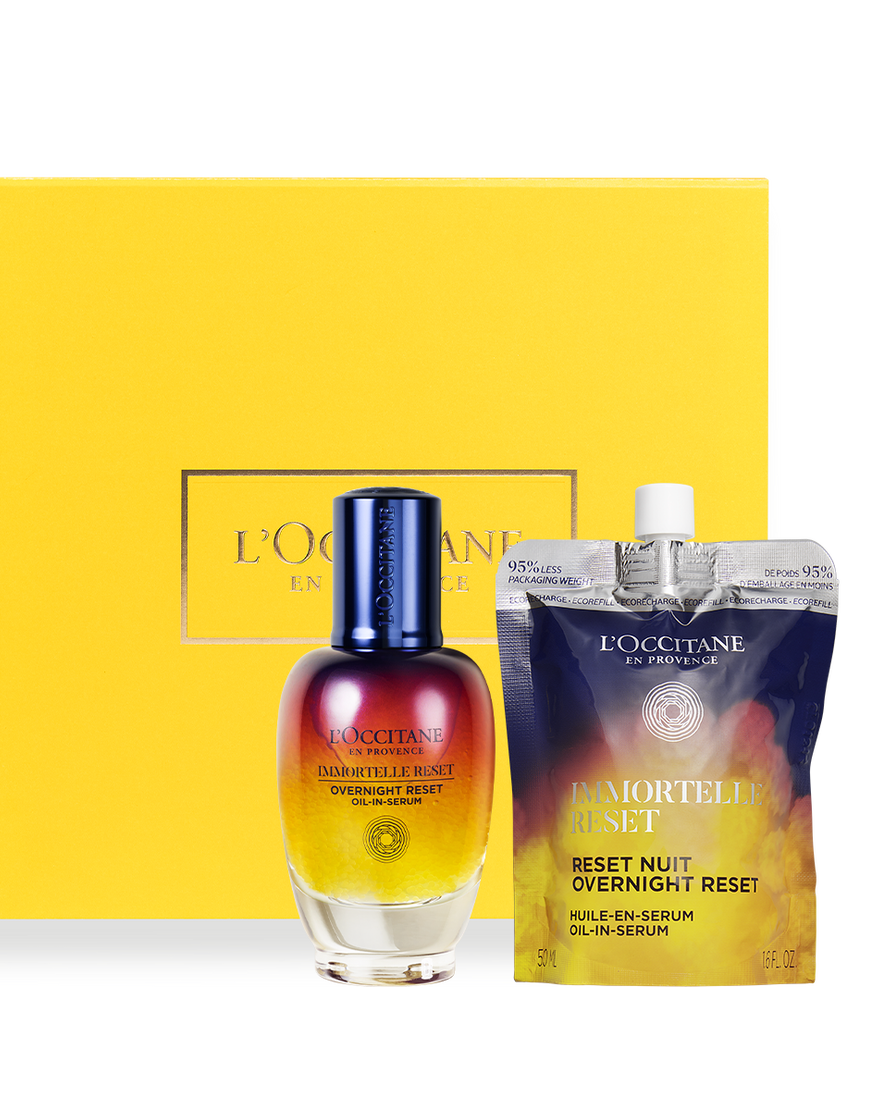 Immortelle Overnight Reset Serum Luxury Refill Duo immortelle overnight reset serum luxury refill duo