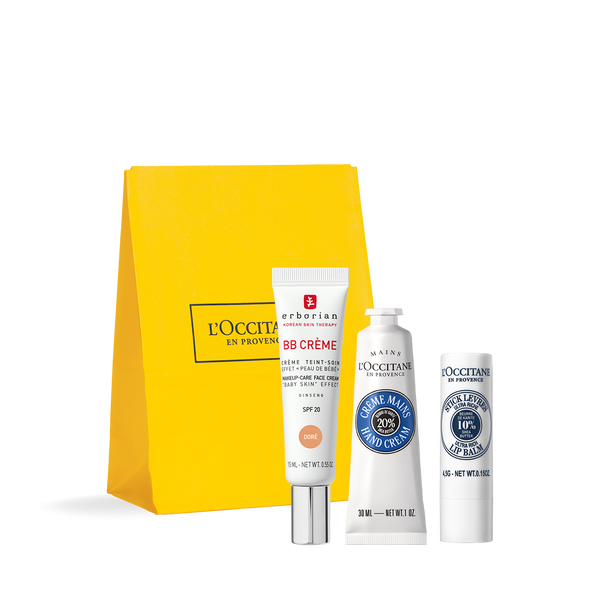 l occitane x erborian glow nourish essentials dor