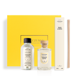 Verveine Santal Home Diffuser Refill Set