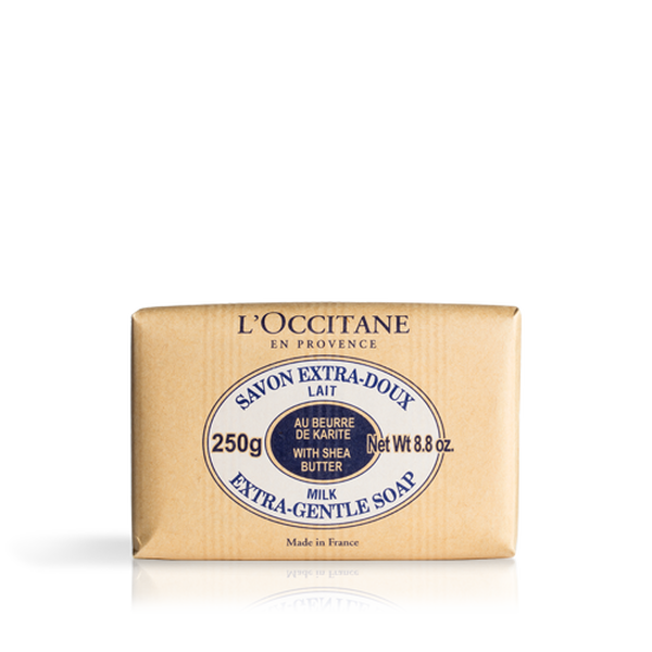 صابون زبدة الشيا الفائق النعومة – الحليب, 250g صابون زبدة الشيا الفائق النعومة – الحليب, 250g