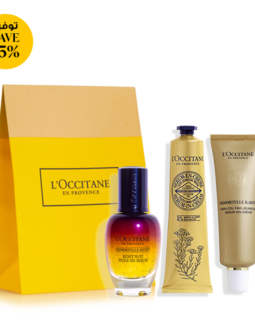 Immortelle Face-to-Hand Trio immortelle face to hand trio