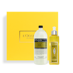 ثنائي جل الاستحمام بالفيربينا