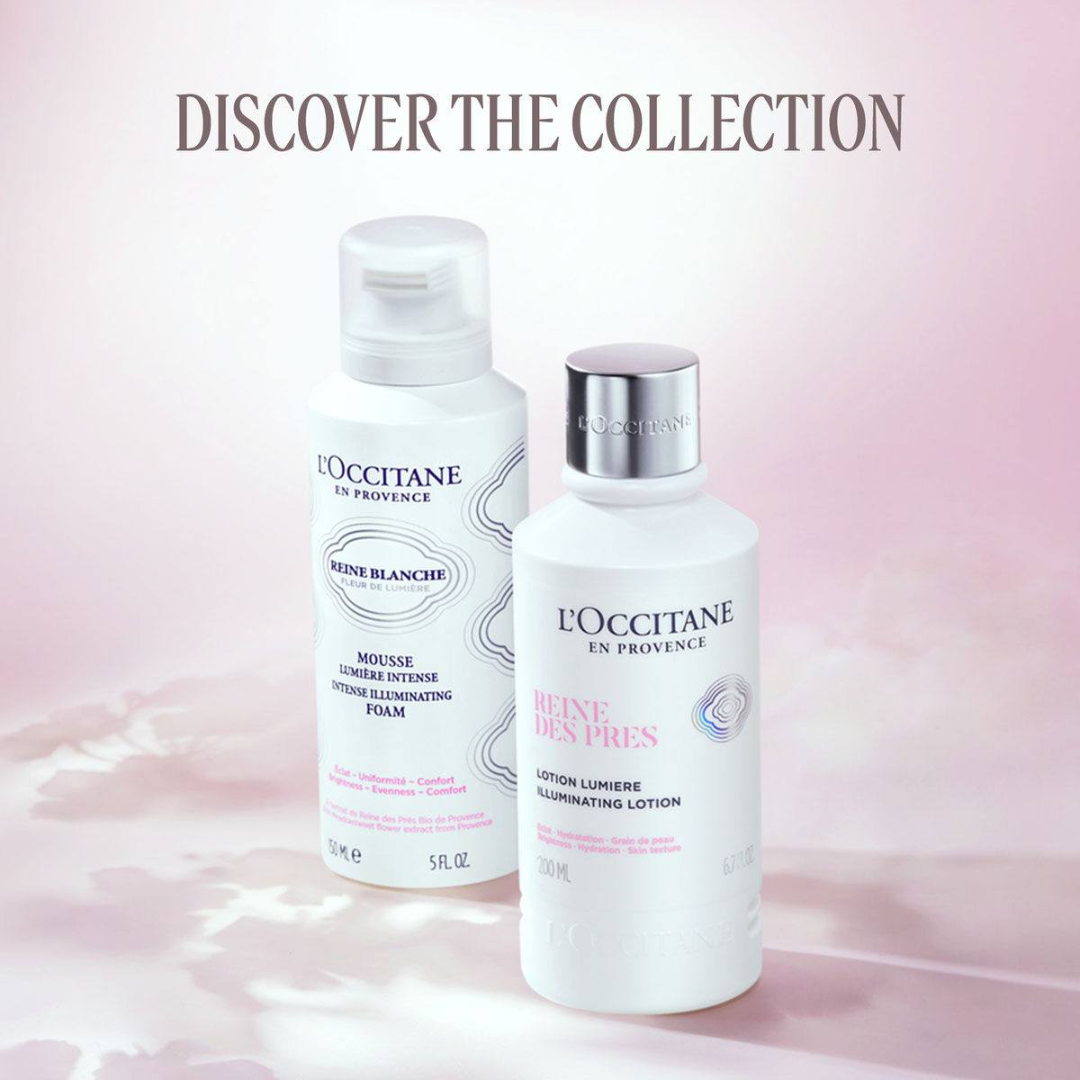 Reine Des Prés Intense Brightening Foam | Cleansers & Toners