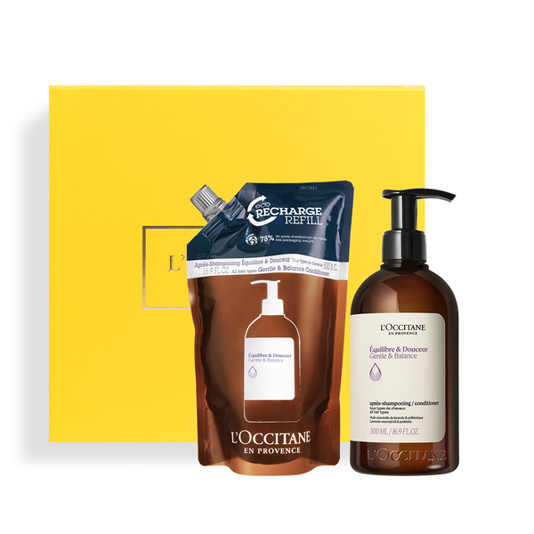 gentle   balance conditioner refill duo