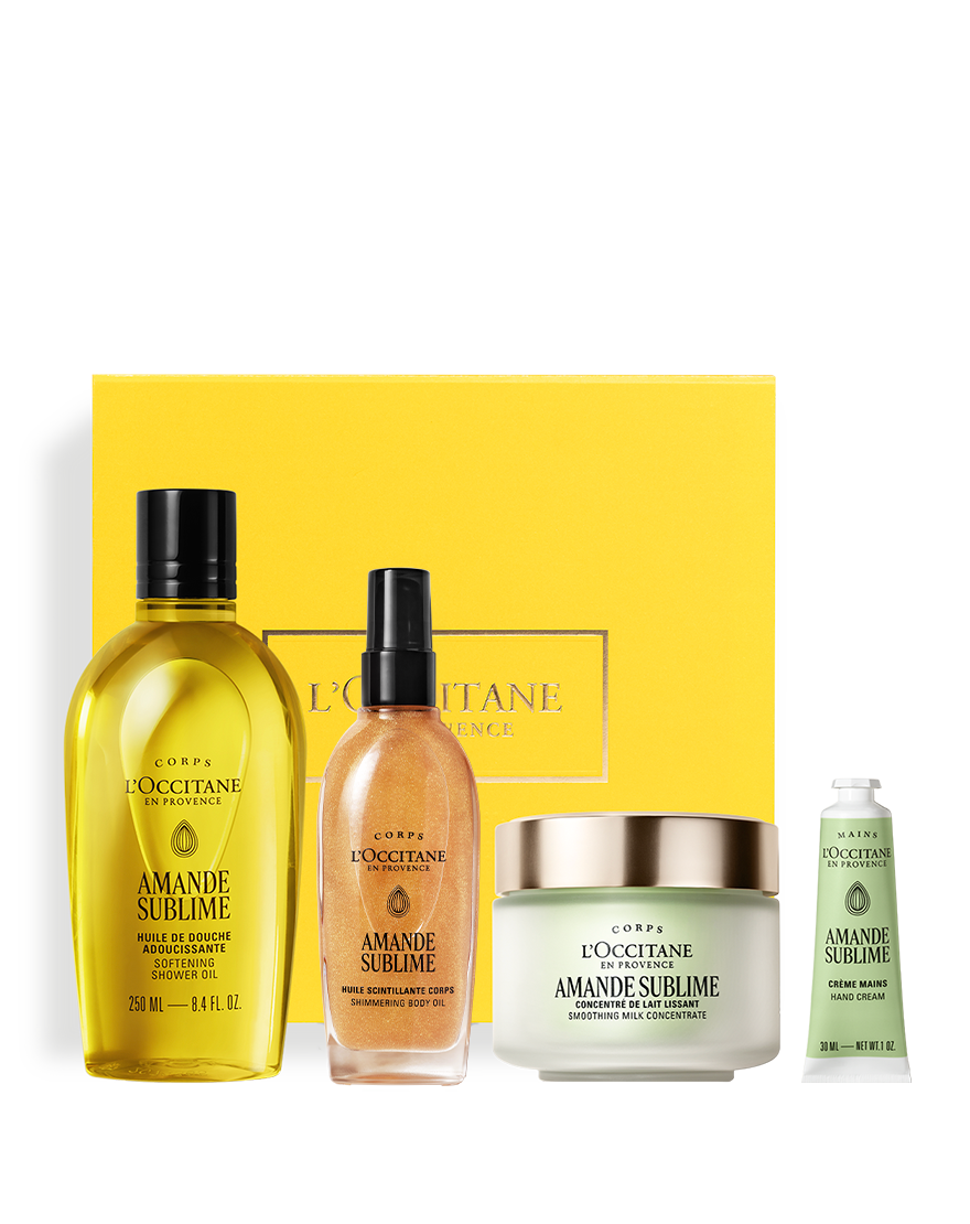 almond body care collection
