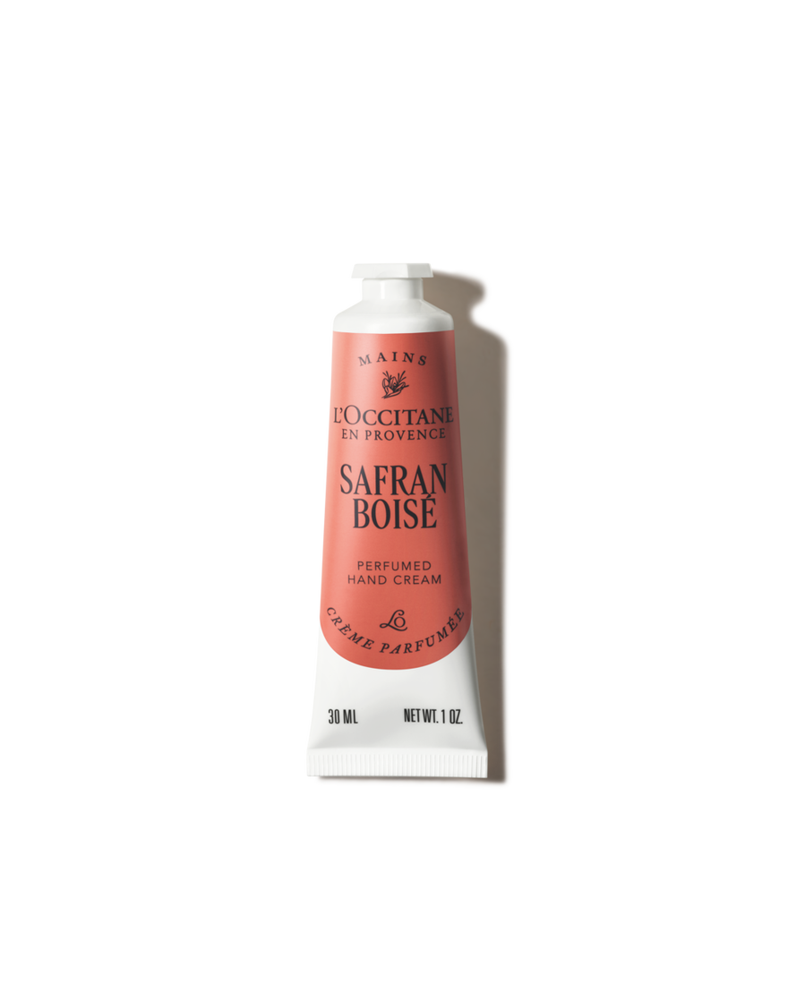 safran bois  perfumed hand cream