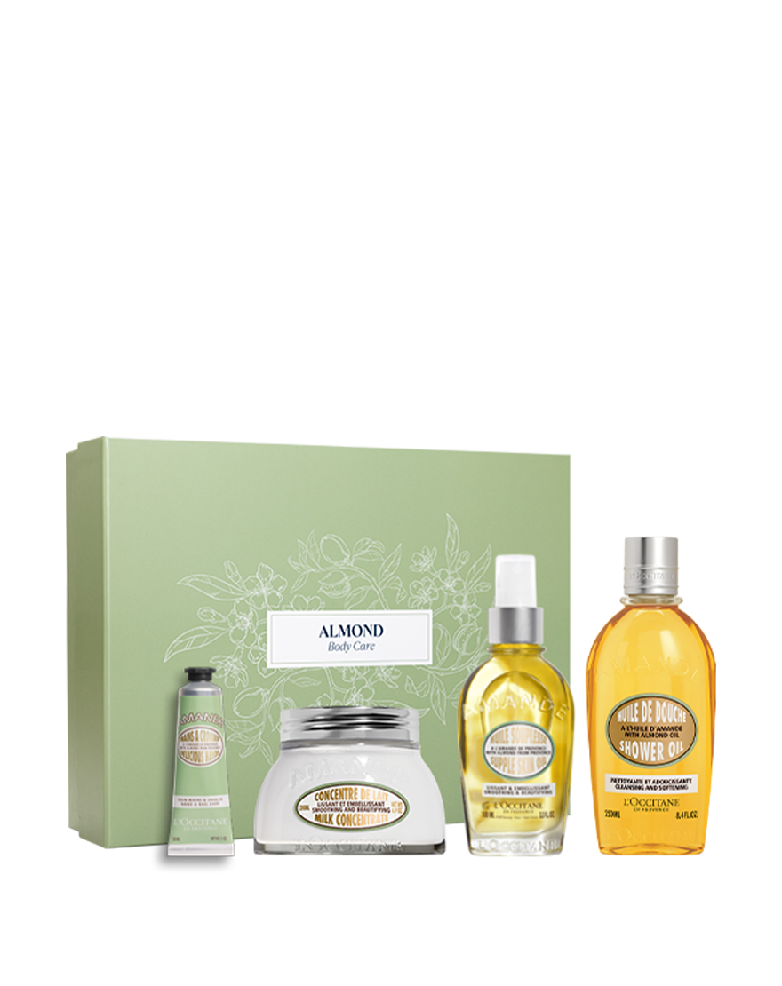 Almond Body Care Set almond body care set