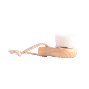 Wooden facial cleanser