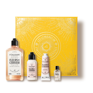 طقم النعومة بأزهار الكرز