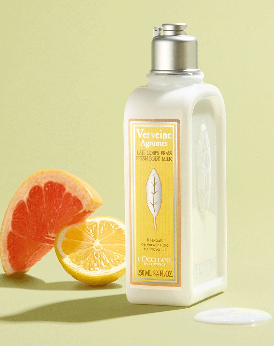 citrus verbena fresh body milk