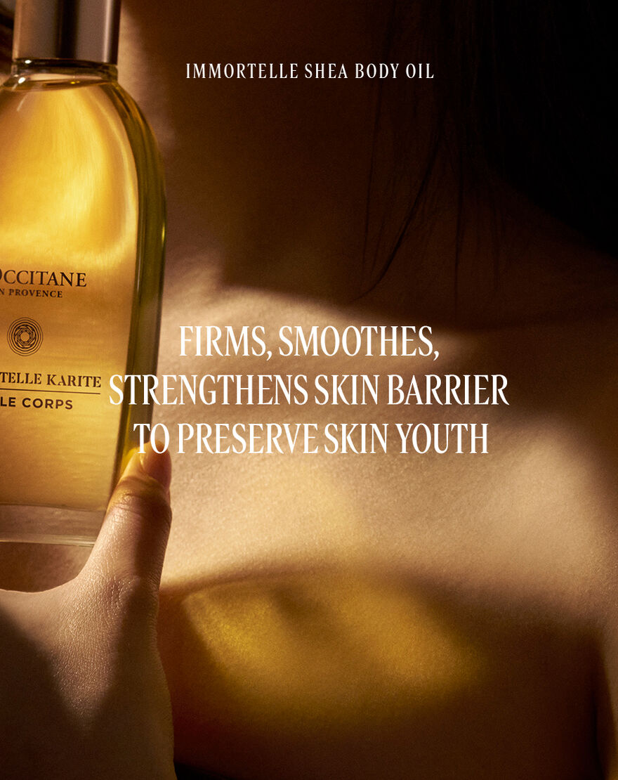 Immortelle Shea Body Oil immortelle shea body oil