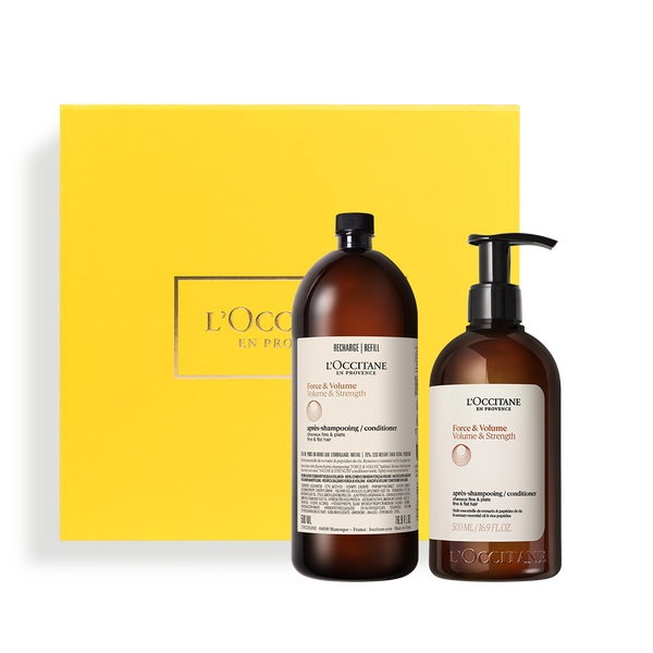 volume strength conditioner refill duo