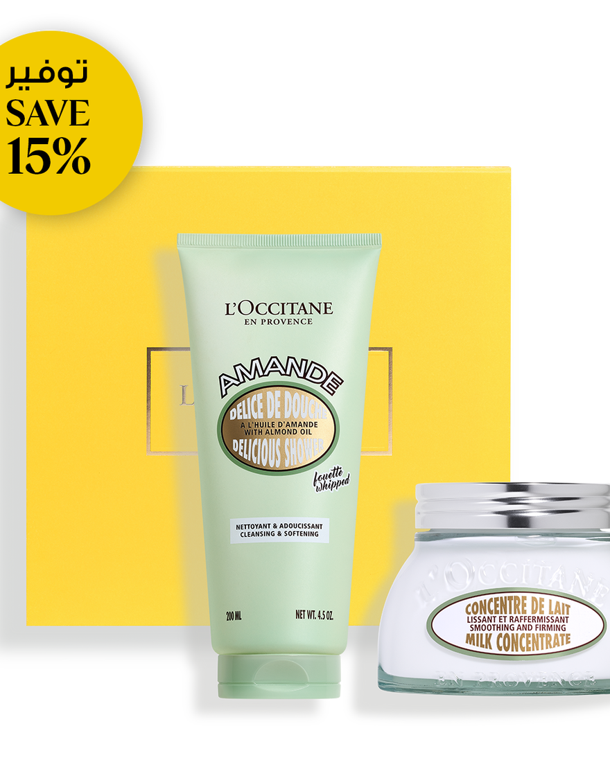Almond Body & Bath Duo almond body bath duo