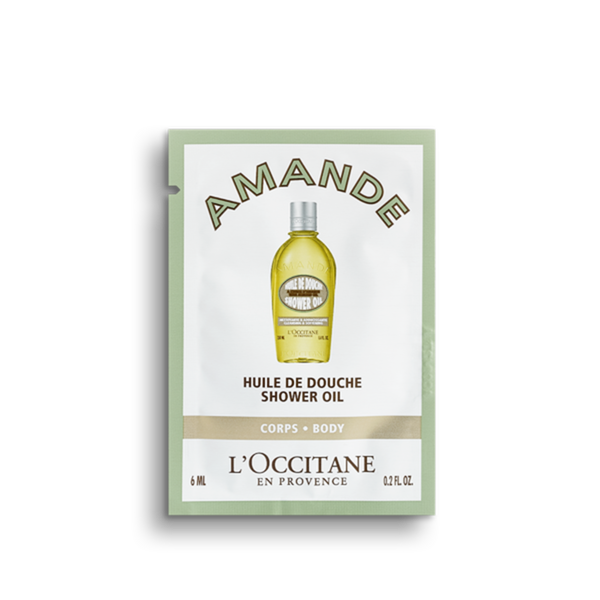 almond shower oil sample