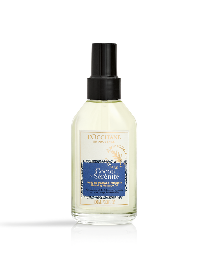 Cocon de Sérénité Relaxing Massage Oil cocon de s r nit relaxing massage oil