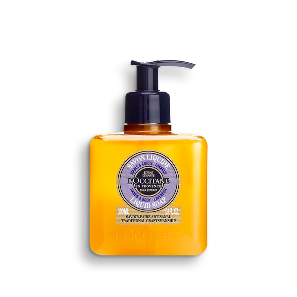 shea lavender hands   body liquid soap