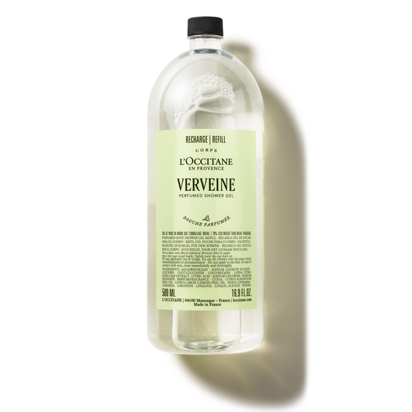 verveine perfumed shower gel refill