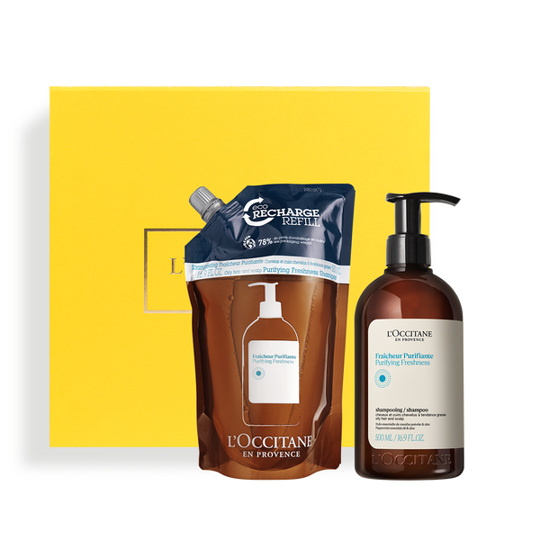 purifying shampoo refill duo