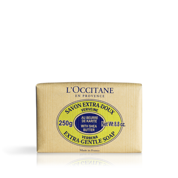 Shea Butter Extra Gentle Soap - Verbena, 250g Shea Butter Extra Gentle Soap - Verbena, 250g