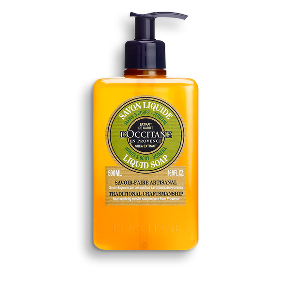 Shea Verbena Hands & Body Liquid Soap shea verbena hands body liquid soap