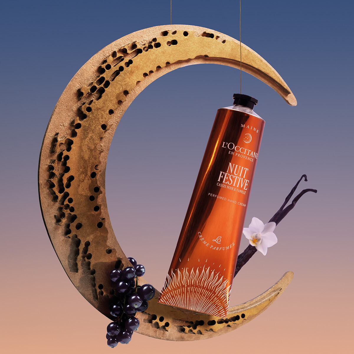 Almond Nuit Festive Perfumed Hand Cream