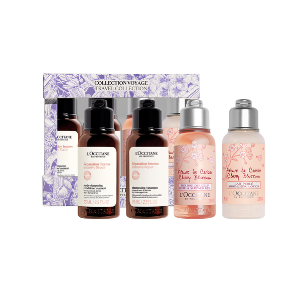 cherry blossom hair body set
