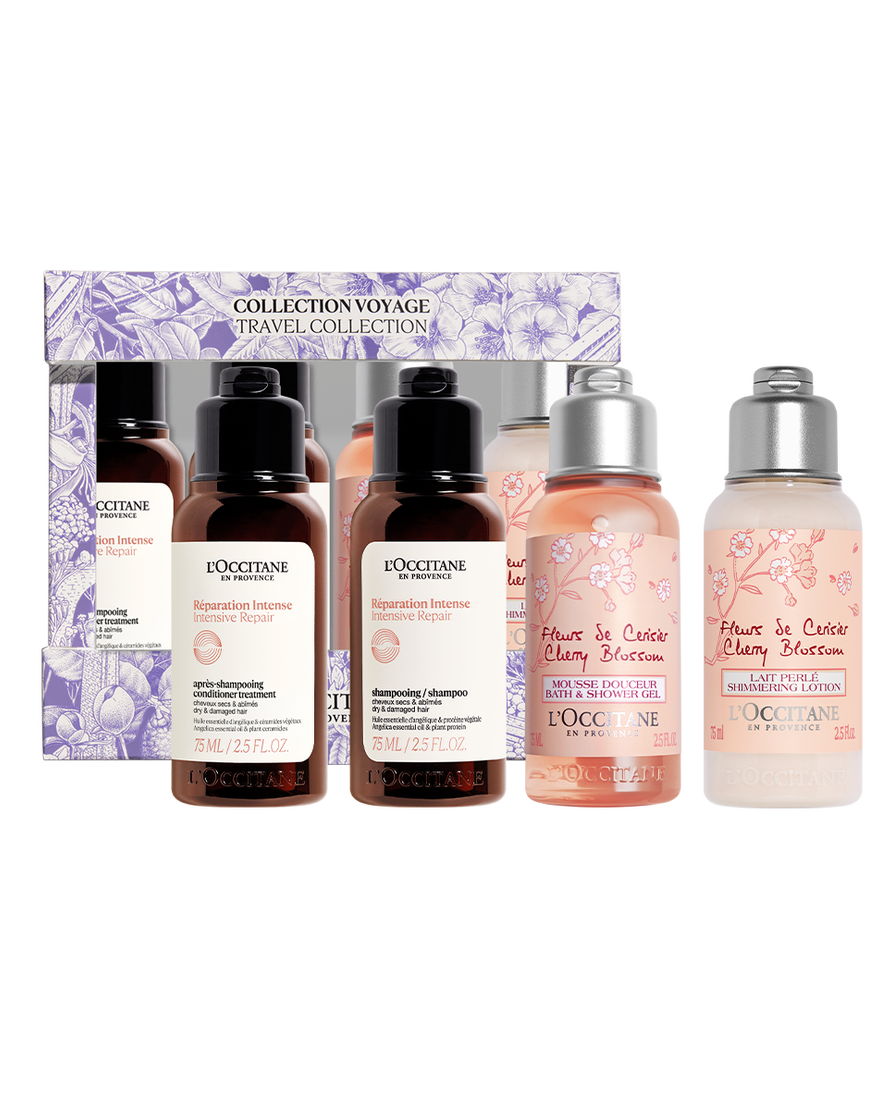 Cherry Blossom Hair & Body Set cherry blossom hair body set