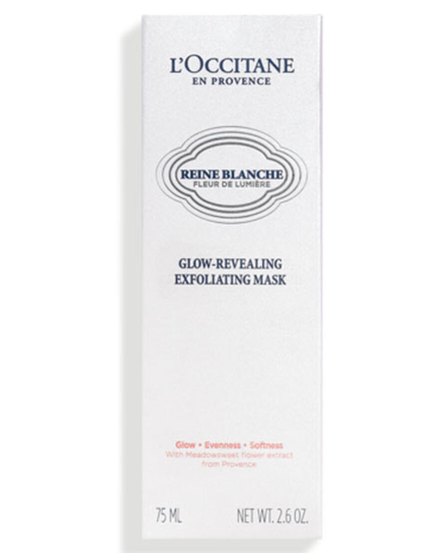 reine blanche glow revealing exfoliating mask